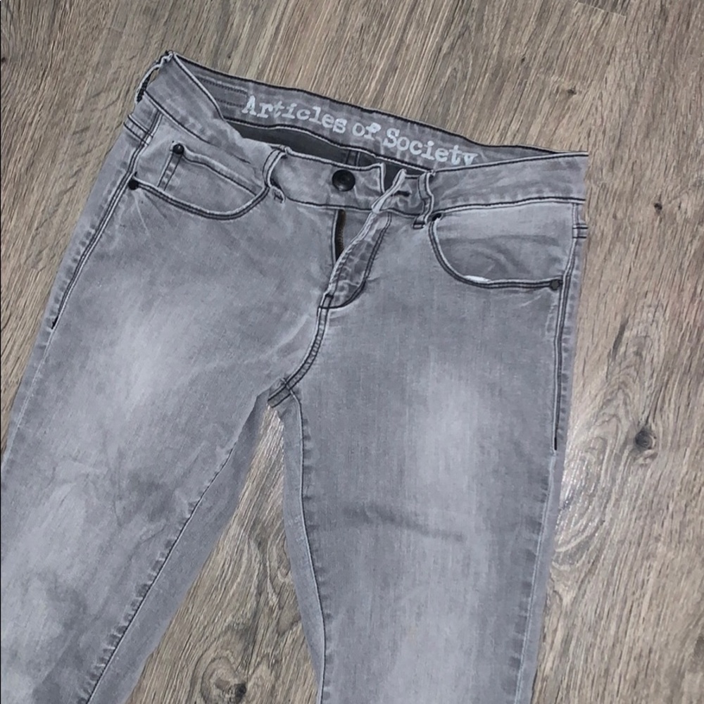 Articles of society size 26 jeans grey